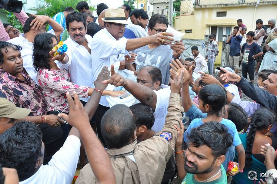 Maa-Association-Flood-Relief-program-At-Allwyn-Colony